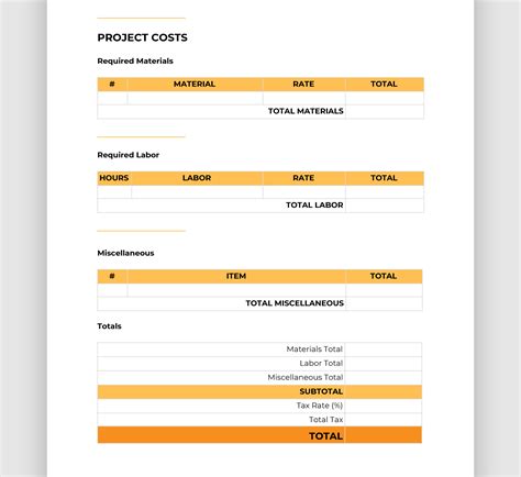 Easy-to-Use Construction Bid Template (Free Downloadable) | BigRentz