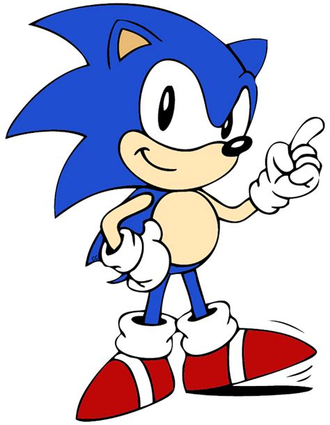 sonic the hedgehog cartoon drawing - Clip Art Library