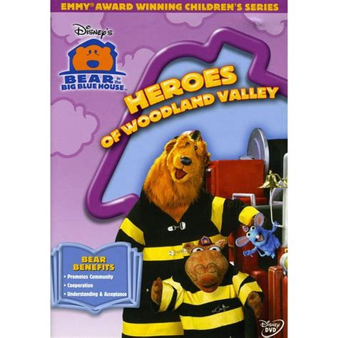 Bear in the Big Blue House: Heroes of Woodland Valley (DVD) - Walmart ...