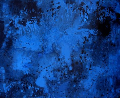 Sapphire Blue - LARGE 48x60 PAINTINGS READY TO HANG - Original Art ...