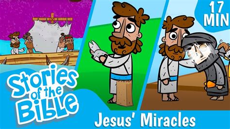 Jesus Calms the Storm + More of Jesus' Miracles | Stories of the Bible ...