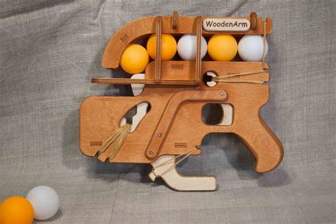 Amish-Made Wooden Ping-Pong Rubberband Gun Toy | ubicaciondepersonas ...