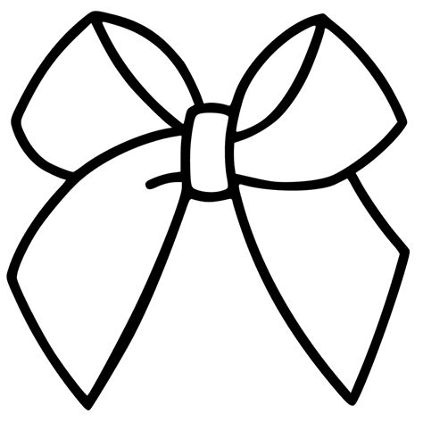 Hair Bow Coloring Pages - GetColoringPages.com