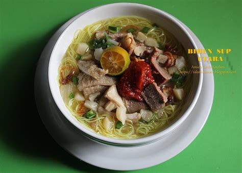 Resipi Bihun Sup Utara Yang Sangat Sedap! - Amie's Little Kitchen