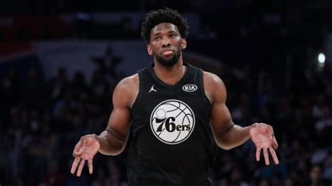 Joel Embiid was the center of attention at NBA All-Star game - Los ...