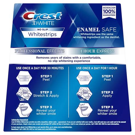 Crest 3D White Professional Effects Whitestrips 20 Treatments + Crest ...