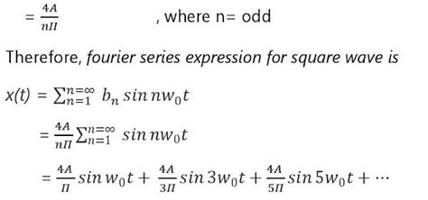 Fourier Series | examples- sawtooth (triangular) and square wave | Formula