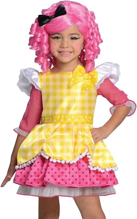 Deluxe Lalaloopsy Crumbs Sugar Cookie Costume - Girls : Amazon.ca: Toys ...