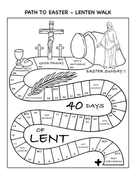 Lenten Family Activity Pages | St. Joseph Church