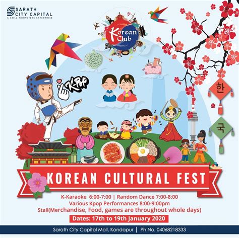 Korean Festival 2020 at Sarath City Capital Mall | Events in Andhra ...