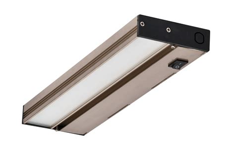 NICOR Lighting Slim 12-Inch Dimmable LED Under-Cabinet Light Fixture ...