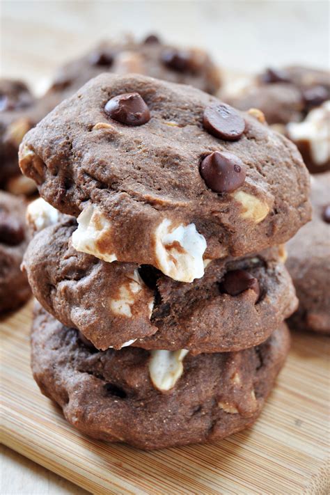 Rocky Road Cookies, Vegan + Gluten-Free - The Colorful Kitchen