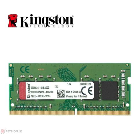 Kingston 4GB DDR4 2666MHz Laptop RAM - Reybion