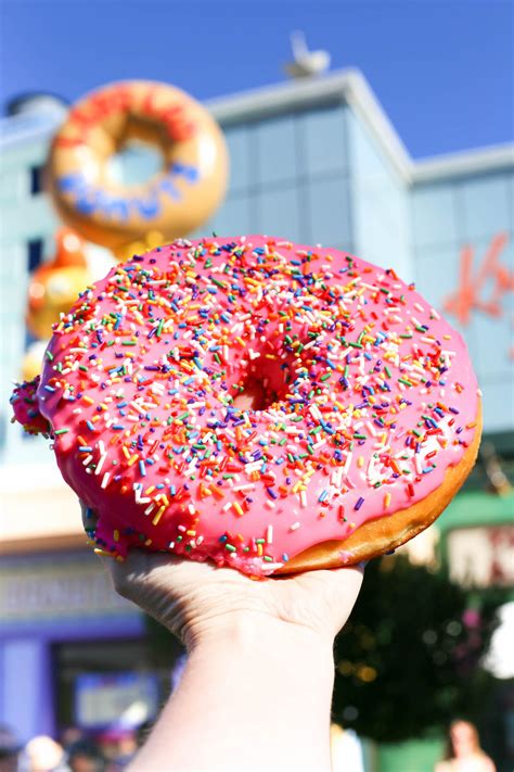 Lard Lad Simpsons Donuts at Universal Studios Hollywood – Salty Canary