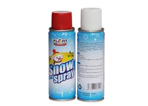 Artificial Party Fake Snow Spray Paint 185ml No Pollution Event Decoration