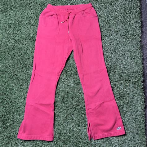 Nike Pink and Blue Joggers-tracksuits | Depop