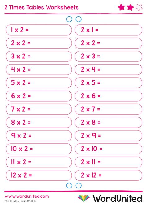 Multiplication Table Practice Worksheet - Worksheets Printable Free