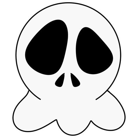 Skull in Halloween 32544208 PNG