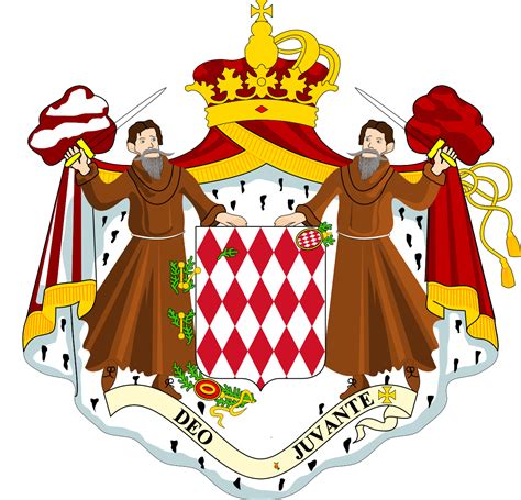 File:Coat of Arms of Monaco.svg | The Countries Wiki | FANDOM powered ...