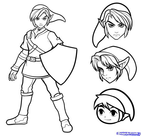 Video Game Character Drawing at GetDrawings | Free download