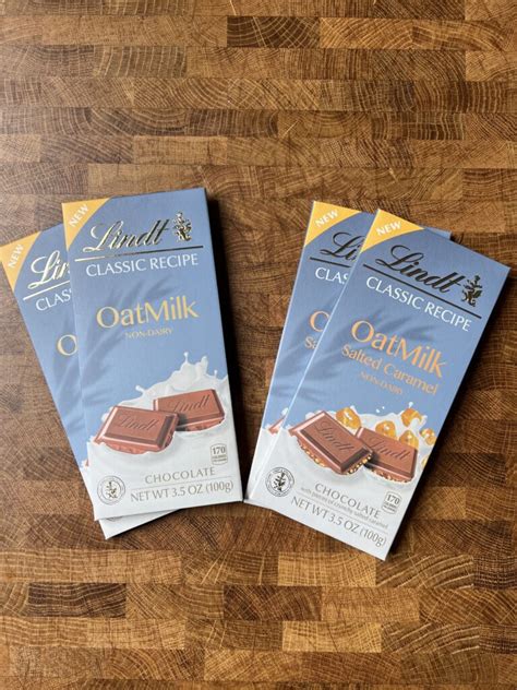 Lindt Oat Milk Chocolate Bars Review - Make It Dairy Free