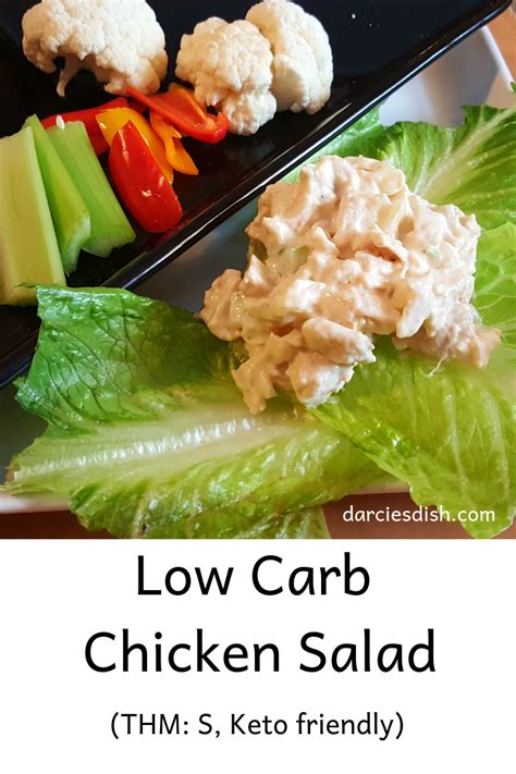 Low Carb Chicken Salad - Darcie's Dish