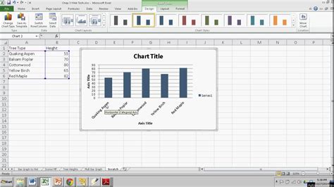 Making a Simple Bar Graph in Excel | The Learning Zone