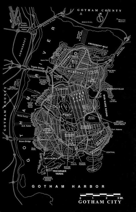 map of gotham city - Yahoo Search Results | Gotham map, Gotham city map ...