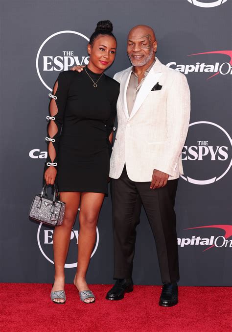 Mike Tyson’s Daughter Milan Sparkles in Prada Mules for ESPYs 2023 ...