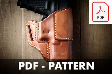 Glock 32 Leather Holster Pattern OWB - Mr. Lentz Leather Goods