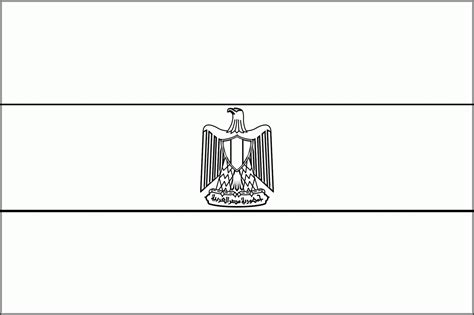 Egypt Flag Coloring Page - Coloring Home