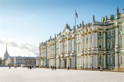 The Winter Palace - the official residence of the Russian Emperors and ...