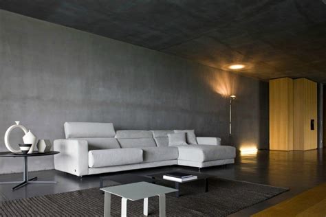 21 Amazing Living Room Designs With Concrete Wall