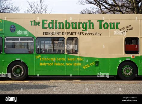 Edinburgh Bus Tour Stock Photo - Alamy