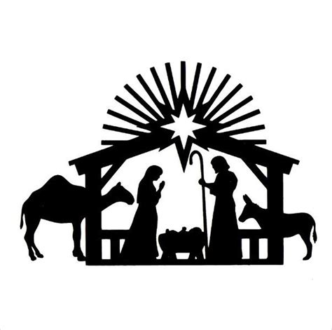 Nativity silhouette free nativity silhouette clipart 6 - WikiClipArt