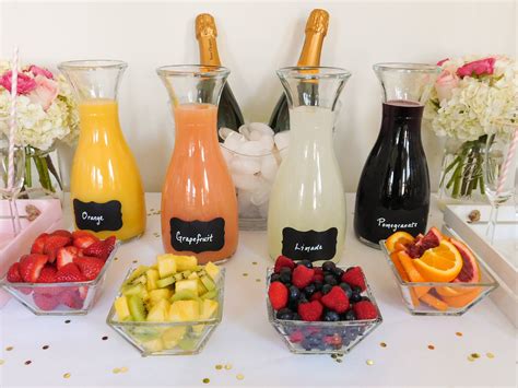 The Lilac Press | Mimosa Bar Brunch