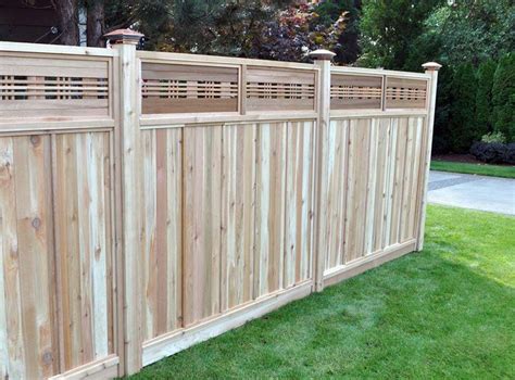 50 Lattice Fence Design Ideas (Pictures of Popular Types) - Designing Idea