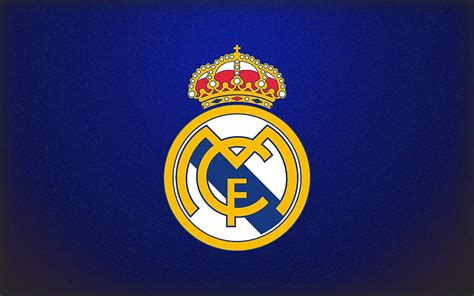 Real Madrid, logo, blue background, HD wallpaper | Peakpx