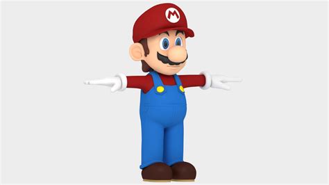 Mario Character Rig 3D - TurboSquid 1455929