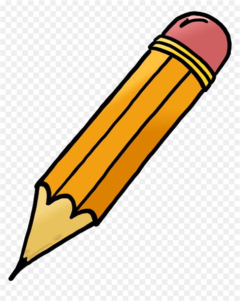 Eraser Clipart Short Pencil - Pencil Clipart, HD Png Download - vhv