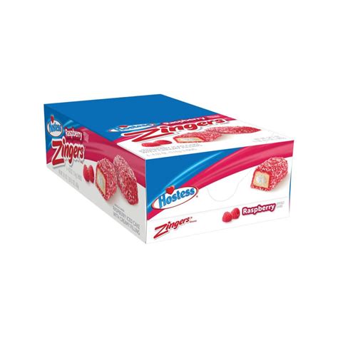 Hostess Raspberry Zingers, 4.02oz, 6ct - Volt Candy