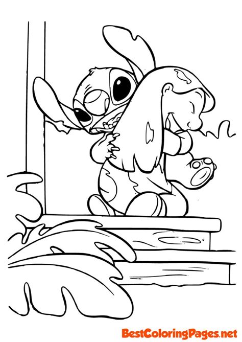 Lilo and Stitch coloring pages - Bestcoloringpages.net