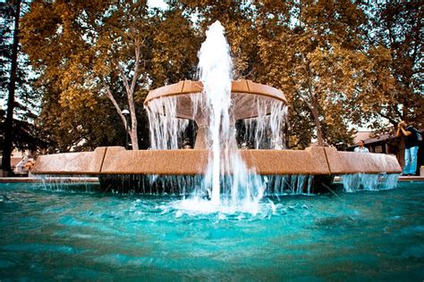 De Anza Fountain | Started taking an Intro to Digital Photog… | Flickr ...