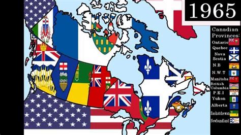 History of Canada in Flags - YouTube