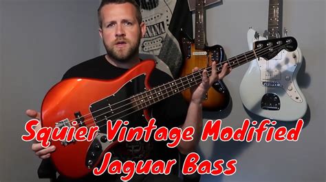 Squier Vintage Modified Jaguar Bass Special SS | Review Demo - YouTube