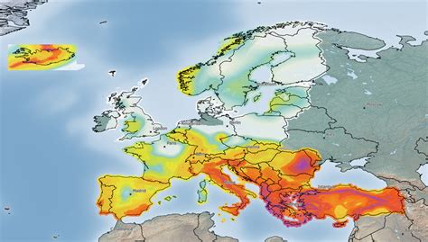 EFEHR | The earthquake hazard map of Europe