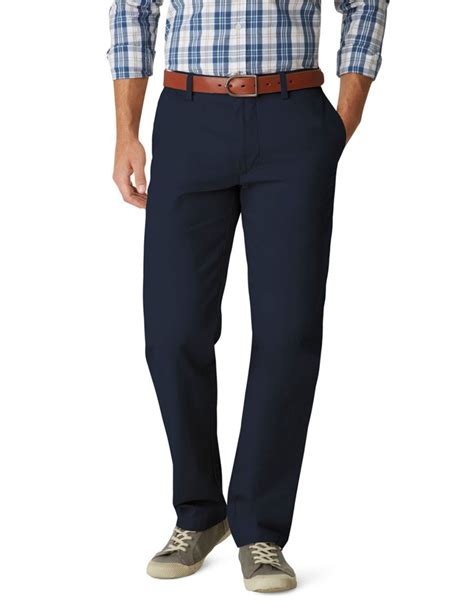 Dockers Classic Fit Field Khaki Pants in Blue for Men | Lyst