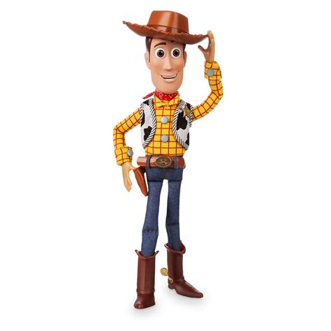 DISNEY TOY STORY SHERIFF WOODY PULL STRING INTERACTIVE TALKING ACTION ...