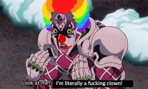 Clown Crimson | King Crimson (JoJo) | Know Your Meme