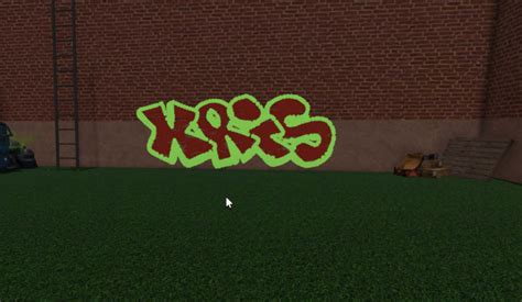 Draw your selected name in graffiti style in roblox by Kris13550 | Fiverr